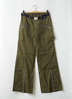 Pantalon evazat verde LA BRIGADA INTERNACIONAL femeie