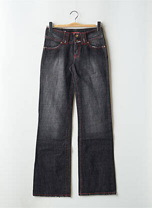 Blugi cu croială evazată negru MAGGIE femeie