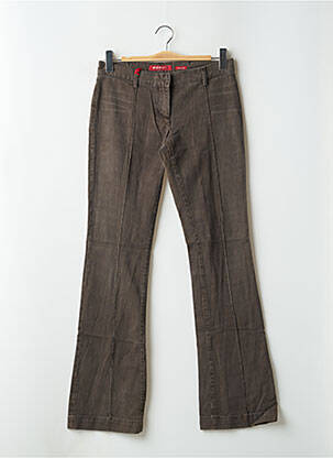 Blugi bootcut elasticitate talie joasă maro MISS SIXTY femeie