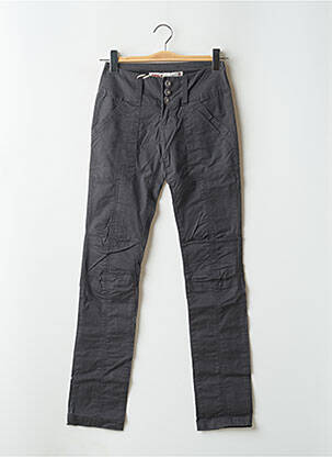 Pantalon slim talie joasă talie joasă gri ONLY femeie