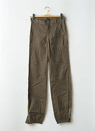 Pantalon 7/8 talie înaltă talie înaltă verde PHARD femeie