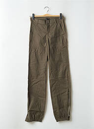 Pantalon 7/8 talie înaltă talie înaltă verde PHARD femeie