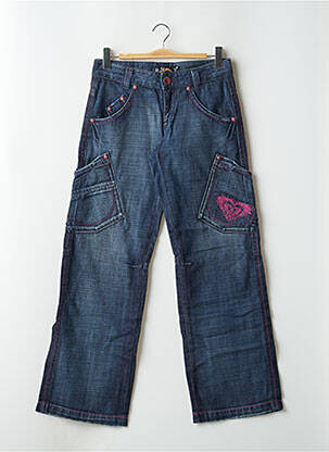 Blugi cu croială evazată albastru ROXY femeie