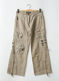Pantalon cargo croială dreaptă mărime normală verde RWD femeie