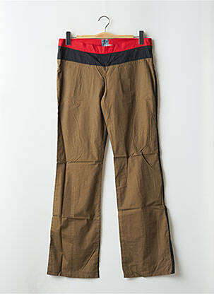 Pantalon drept maro TIM BARGEOT femeie