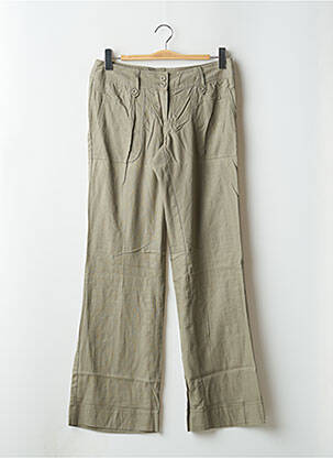 Pantalon larg verde VERO MODA femeie