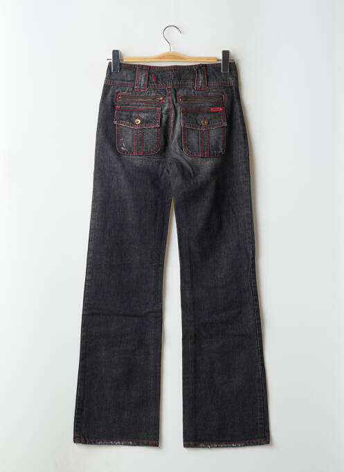 Blugi cu croială evazată negru MAGGIE femeie