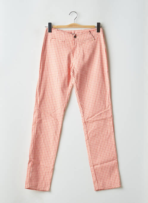 Pantalon slim portocaliu MANLY POP femeie