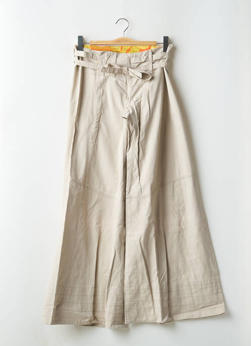 Pantalon evazat bej ROXY femeie