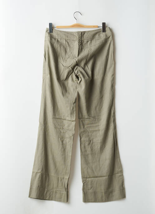 Pantalon larg verde VERO MODA femeie