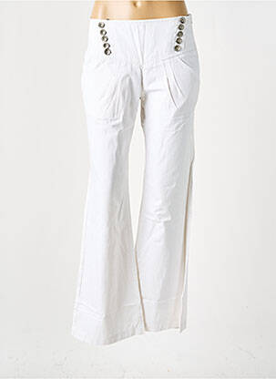 Pantalon drept alb FREEMAN T.PORTER femeie