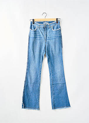 Blugi cu croială evazată albastru SCHOOL RAG femeie