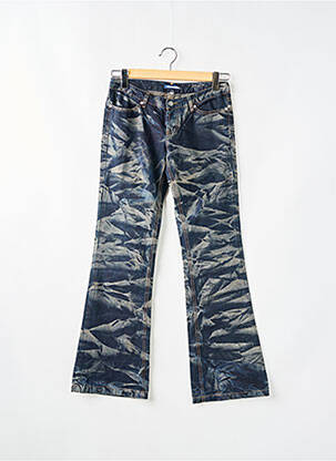 Blugi cu croială evazată albastru SCHOOL RAG femeie