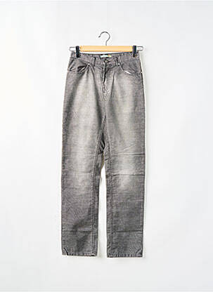 Blugi cu croială dreaptă gri SCHOOL RAG femeie