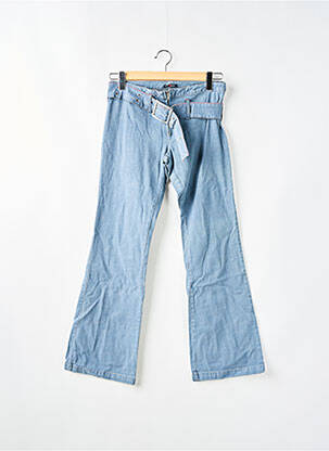 Blugi cu croială evazată albastru TEDDY SMITH femeie