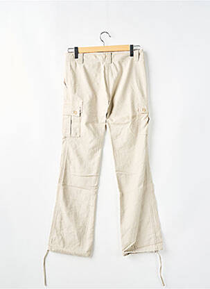 Pantalon cargo croială dreaptă bej TEDDY SMITH femeie