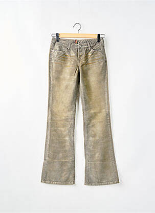 Blugi cu croială evazată gri TEDDY SMITH femeie