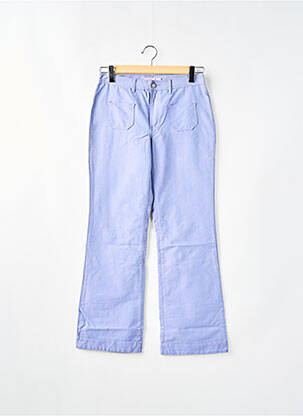 Pantalon drept violet TEDDY SMITH femeie