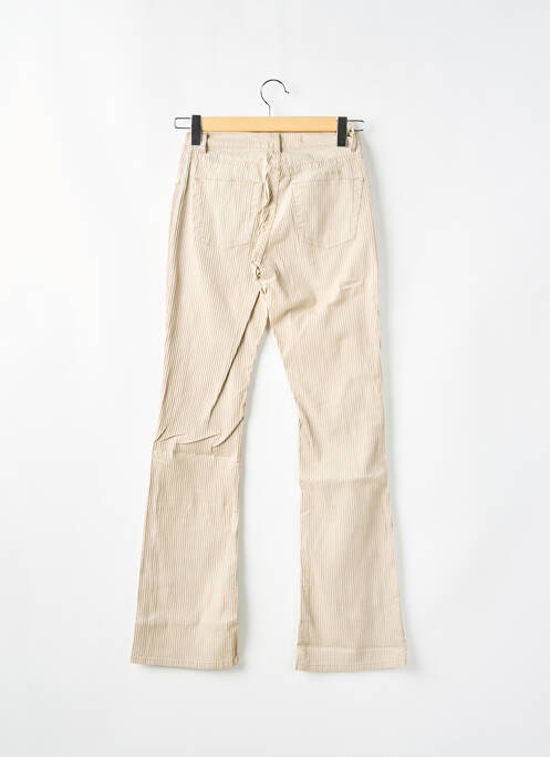 Pantalon evazat bej SCHOOL RAG femeie