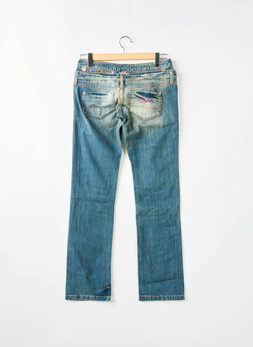 Blugi cu croială dreaptă albastru SCHOOL RAG femeie