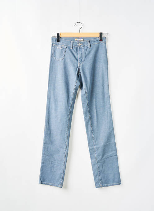 Blugi cu croială slim albastru SCHOOL RAG femeie