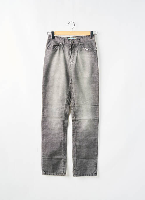 Blugi cu croială dreaptă gri SCHOOL RAG femeie