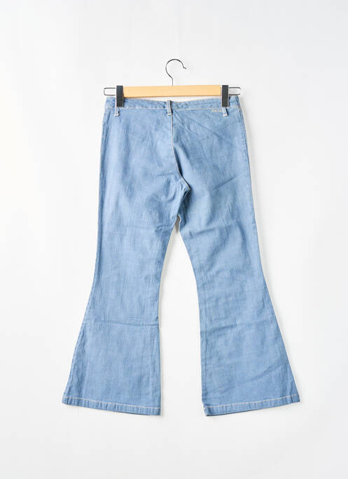 Blugi cu croială evazată albastru SCHOOL RAG femeie