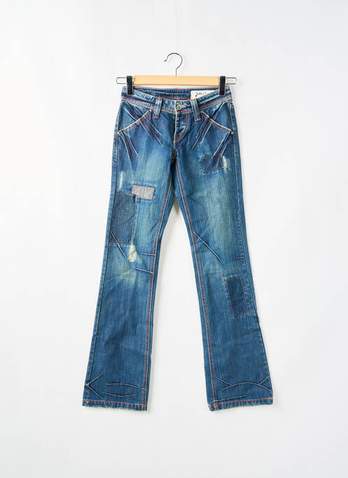 Blugi cu croială evazată albastru TEDDY SMITH femeie