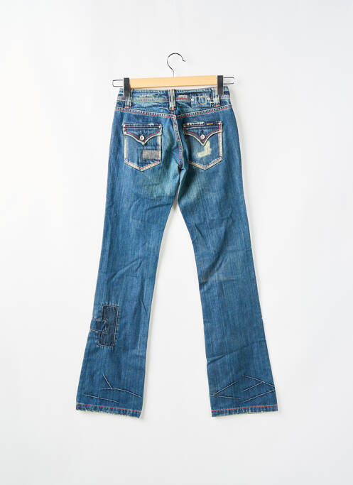 Blugi cu croială evazată albastru TEDDY SMITH femeie