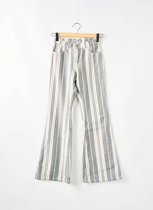 Pantalon drept gri TEDDY SMITH femeie