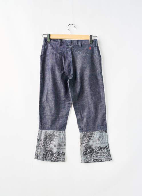 Pantalon trei sferturi albastru TEDDY SMITH femeie