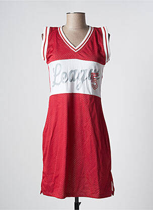 Rochie midi fără mâneci fără mâneci roșu TEDDY SMITH femme