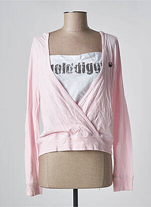 Top roz GOLDDIGGA femeie