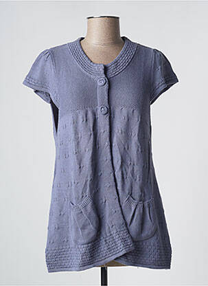 Jachete casual guler rotund violet 2 TWO femeie