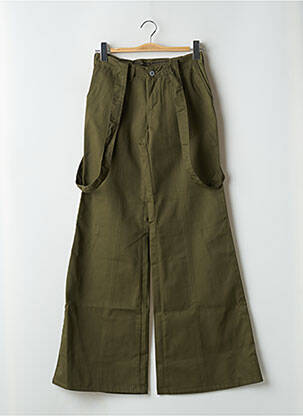 Pantalon evazat verde LA BRIGADA INTERNACIONAL femeie