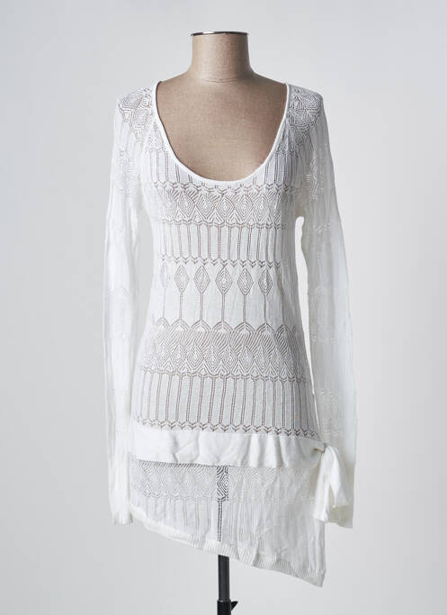 Rochie de plajă alb 2 TWO femeie