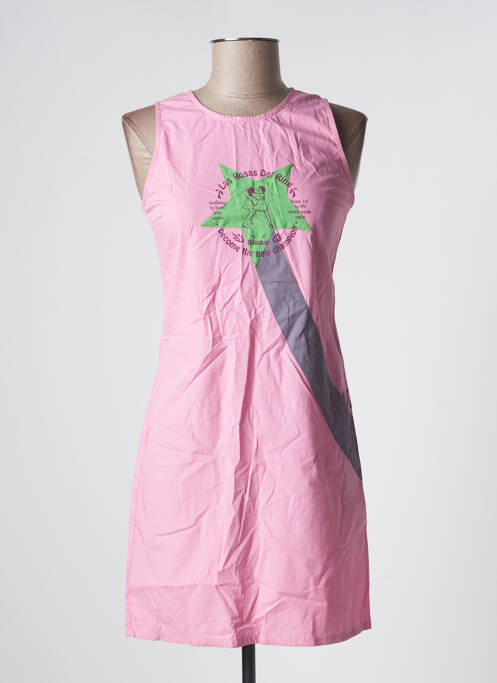 Rochie scurtă roz BE YOU K femeie