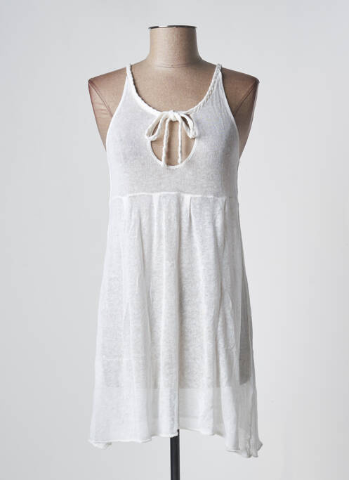 Rochie midi alb KILL DEAL femeie