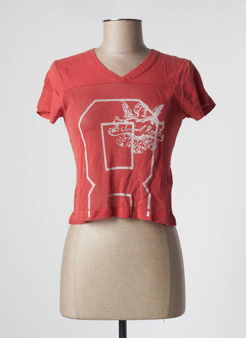 Top roșu SCHOOL RAG femeie