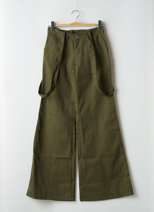 Pantalon evazat verde LA BRIGADA INTERNACIONAL femeie