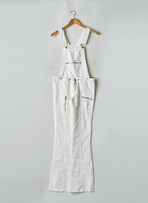 Salopetă croială dreaptă bretele subțiri bej RWD femme