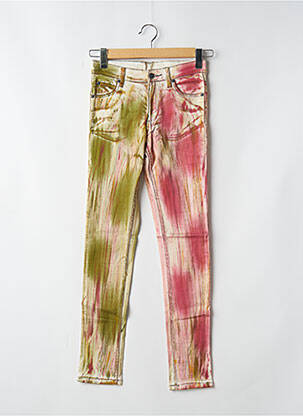 Blugi cu croială slim bej CHEAP MONDAY femeie