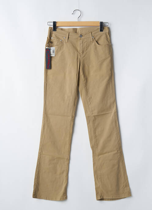 Pantalon drept bej CIMARRON femeie