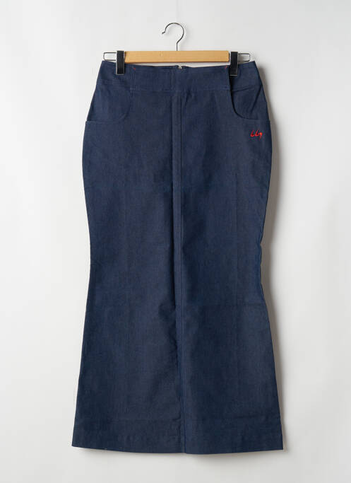 Fustă lungă albastru DDP femeie