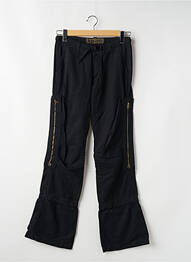Pantalon cargo croială dreaptă mărime normală negru FREEMAN T.PORTER femeie