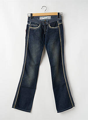 Blugi cu croială dreaptă albastru FREEMAN T.PORTER femeie