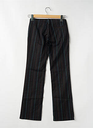 Pantalon chino țesătură poplin mărime normală negru FREEMAN T.PORTER femeie