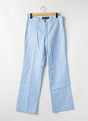 Pantalon chino țesătură poplin mărime normală albastru FREEMAN T.PORTER femeie
