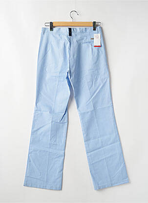 Pantalon chino țesătură poplin mărime normală albastru FREEMAN T.PORTER femeie