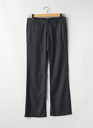 Pantalon chino țesătură poplin mărime normală gri FREEMAN T.PORTER femeie